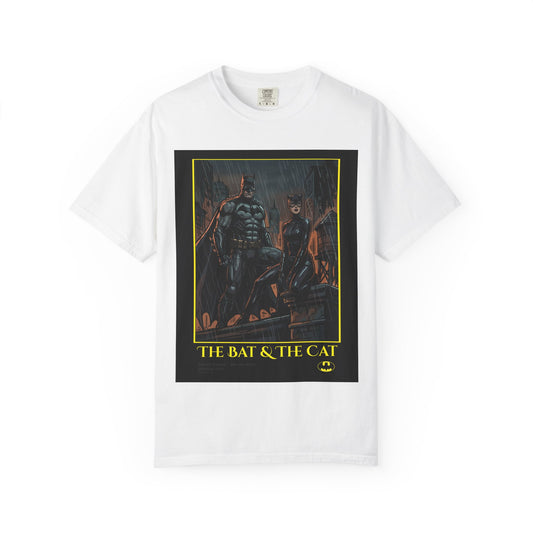 “The Bat & The Cat” Vintage Comic Poster Tee