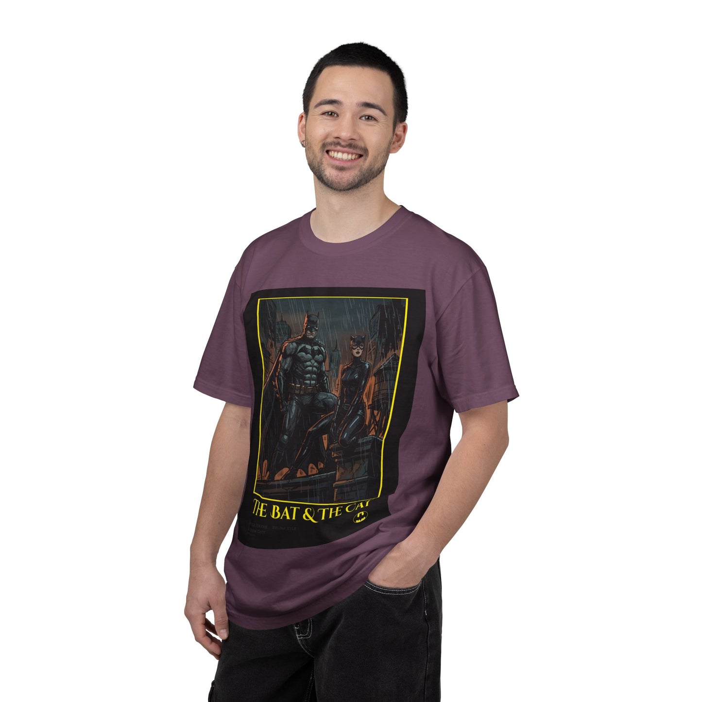 “The Bat & The Cat” Vintage Comic Poster Tee