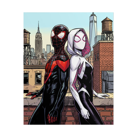 Miles & Gwen - Rolled Poster