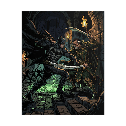 Batman vs. Ra’s al Ghul Rolled Poster