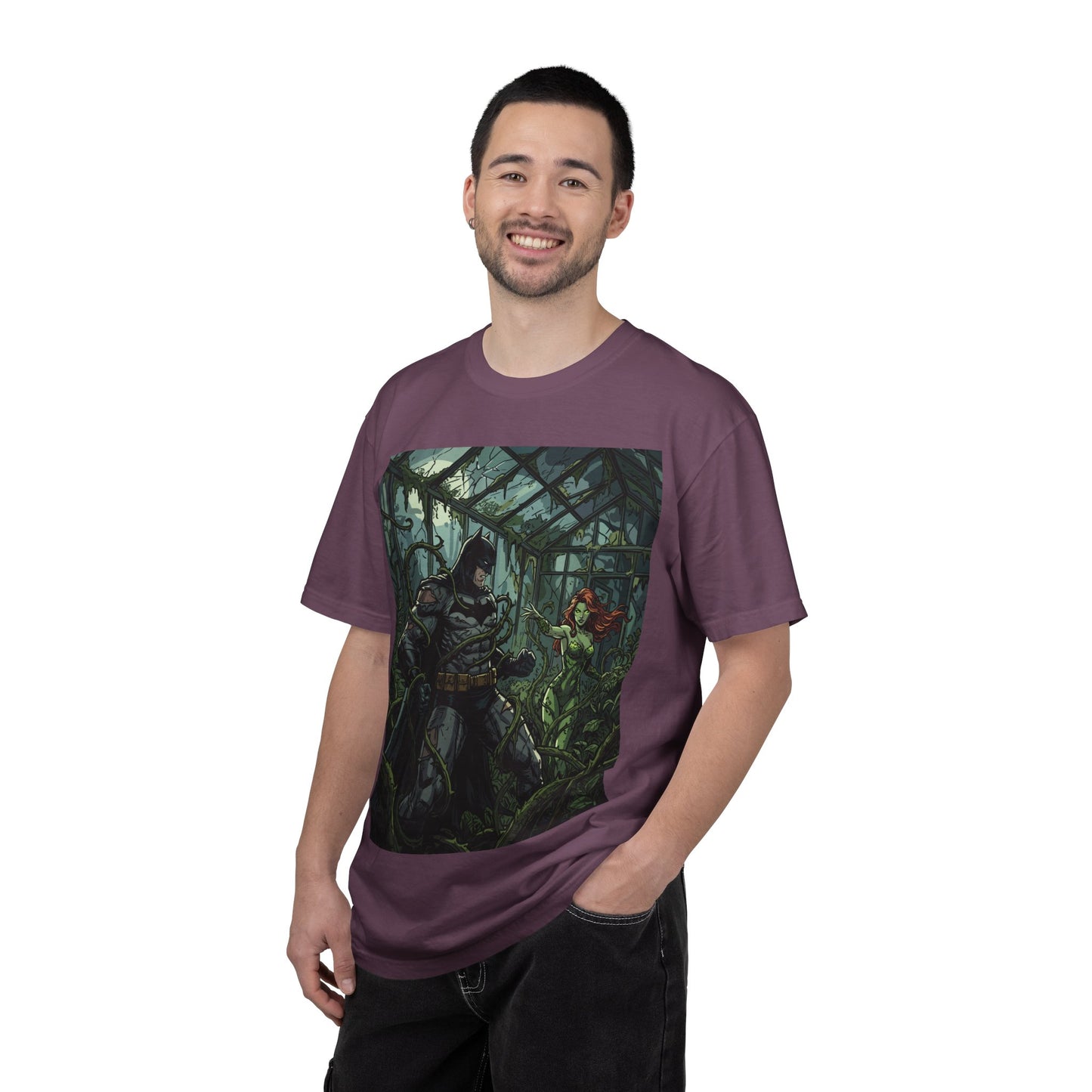 Batman & Poison Ivy Greenhouse Showdown T-Shirt