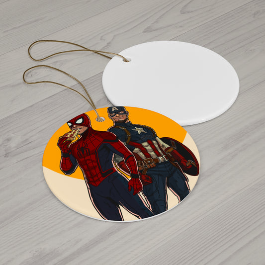 Brooklyn vs Queens - Ceramic Ornament