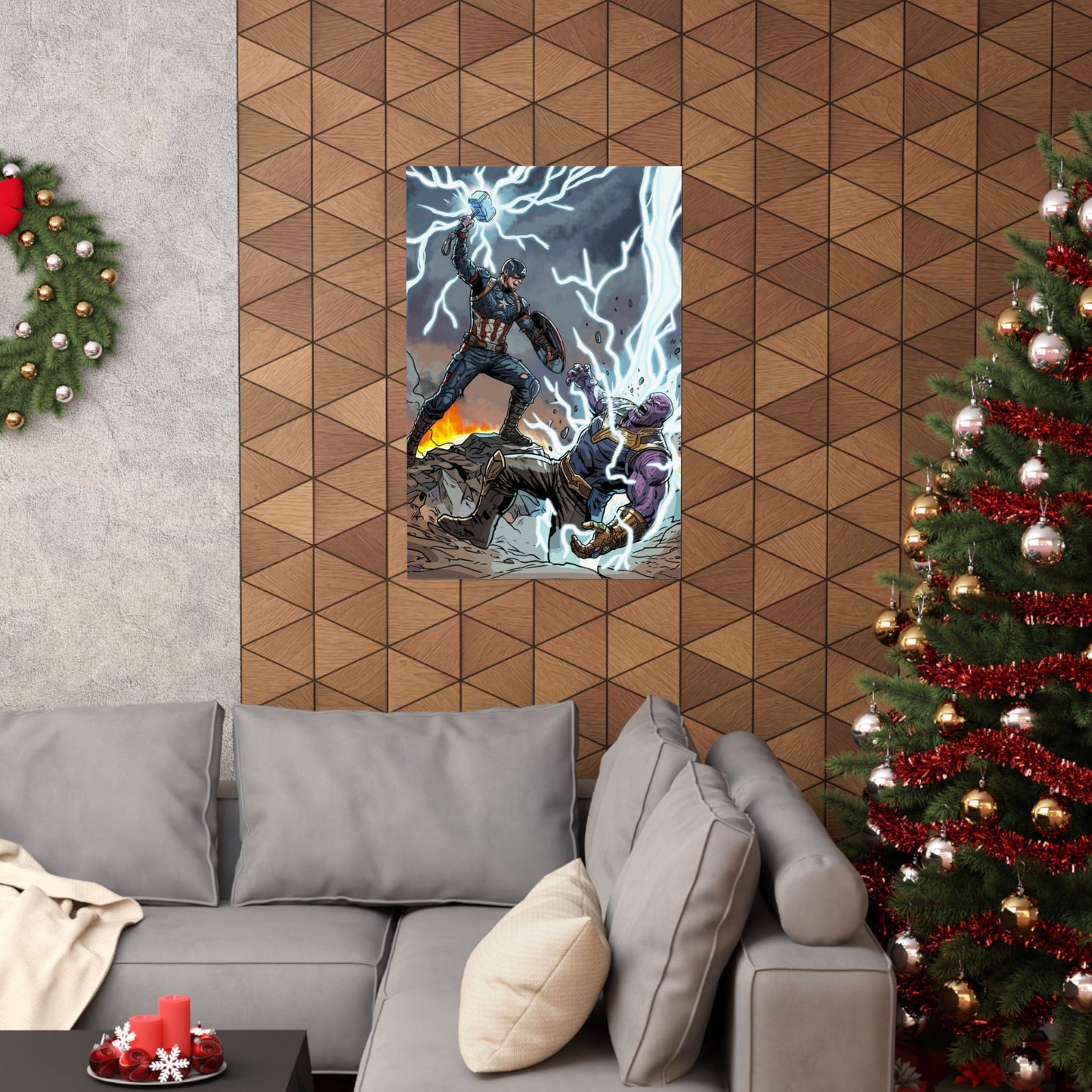 Cap & Mad Titan - Poster