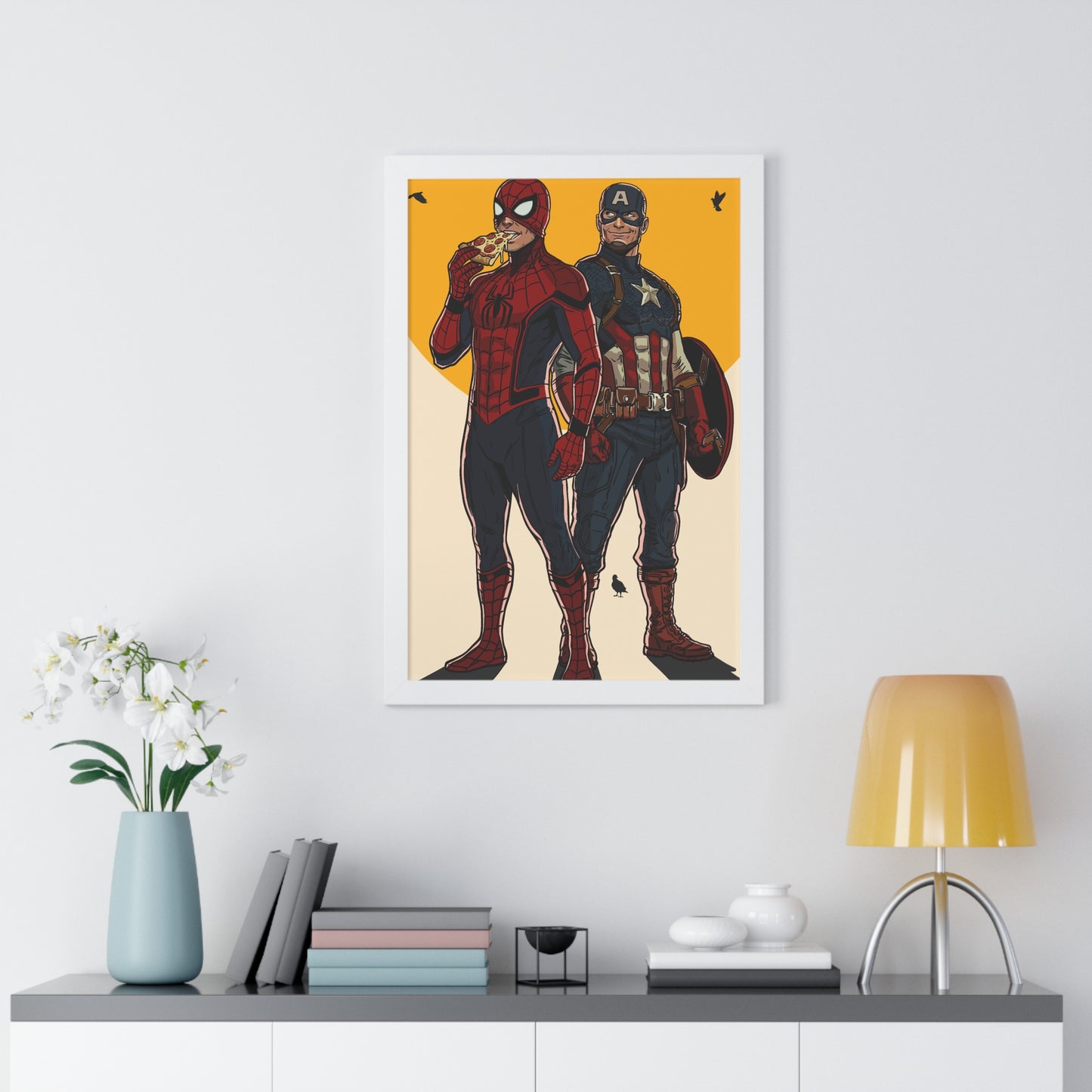 Brooklyn vs Queens - Art Print