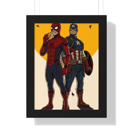 Brooklyn vs Queens - Art Print