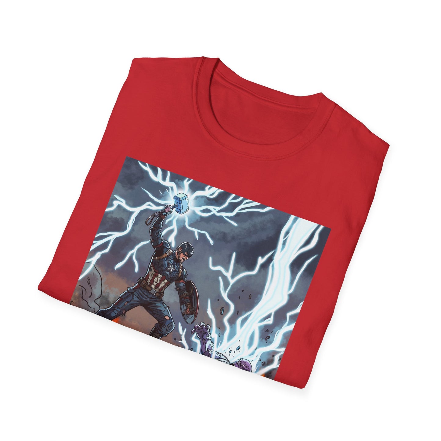 Cap & Mad Titan - T Shirt