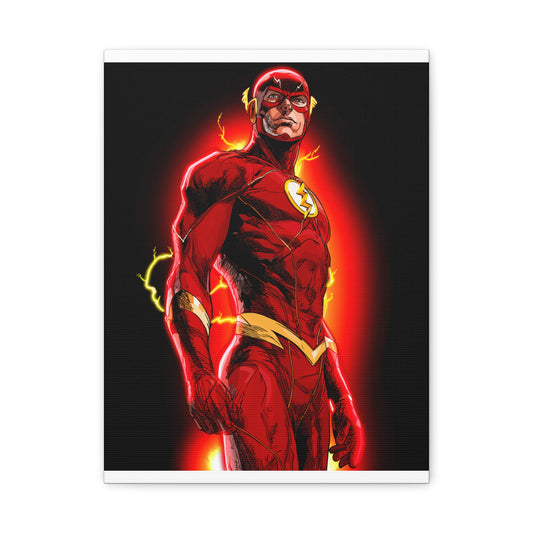 Scarlet Speed - Matte Canvas Print