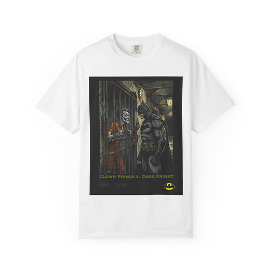 Batman vs Joker Graphic T‑Shirt — "Clown Prince V. Dark Knight" Comic Art Tee