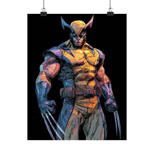 The Loner - Matte Vertical Poster