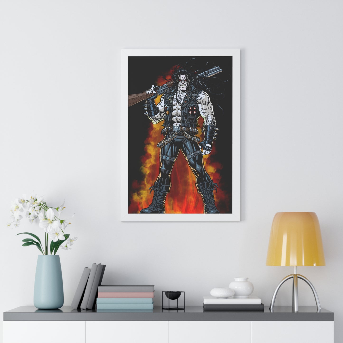 The Main Man Bounty Hunter - Framed Poster