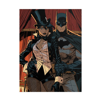 Batman & Zatanna Comic Poster