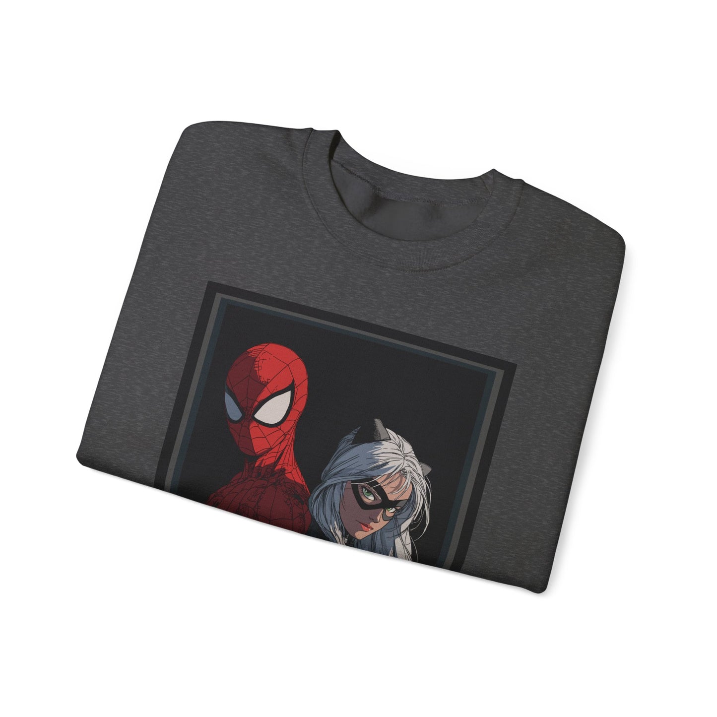 Spider-Man & Black Cat Crewneck Sweatshirt