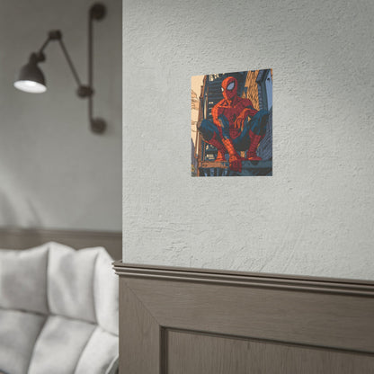 Spider-Man - Fire Escape Poster
