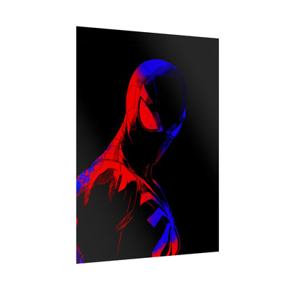 Spider‑man Neon Poster