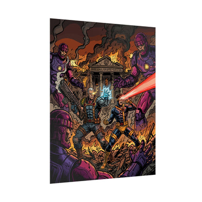 Summers vs. Sentinels - Poster