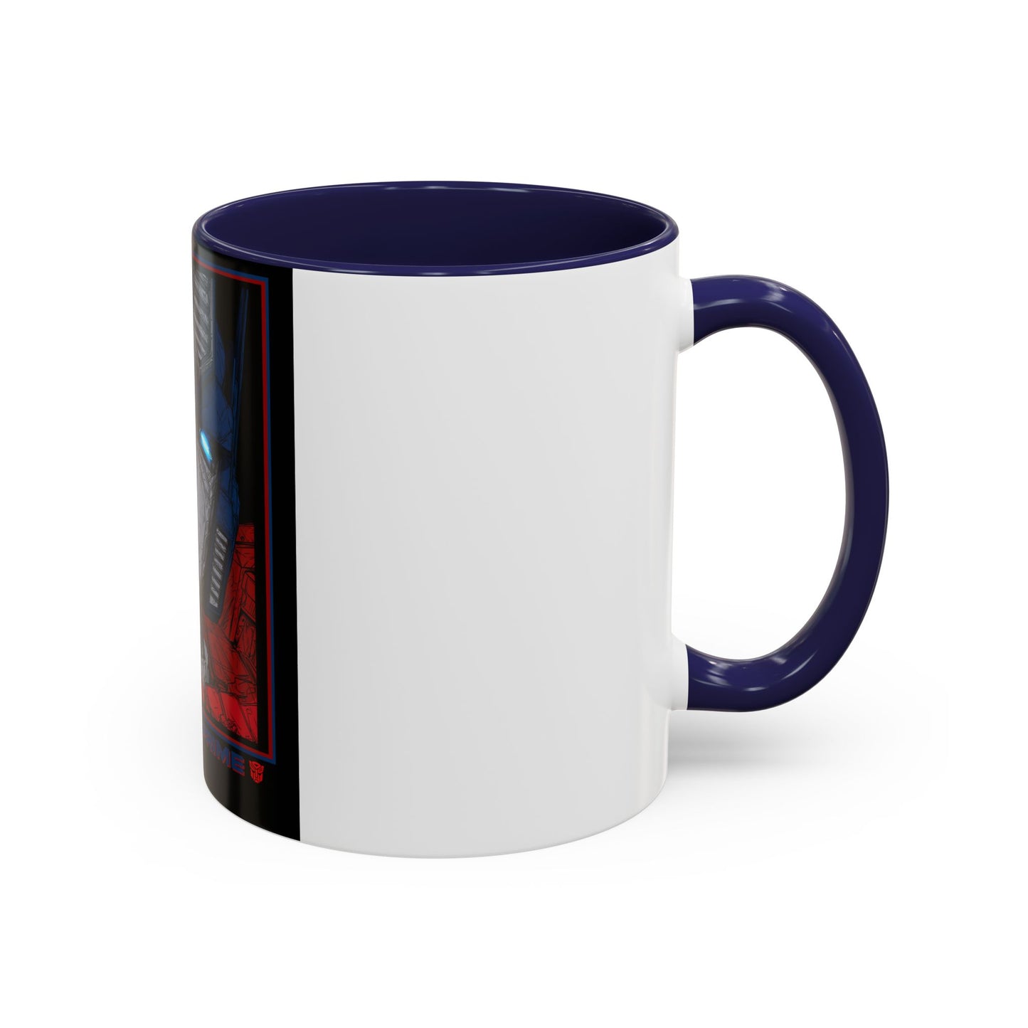 Optimus Prime Coffee Mug — Retro Robot Accent Ceramic Mug