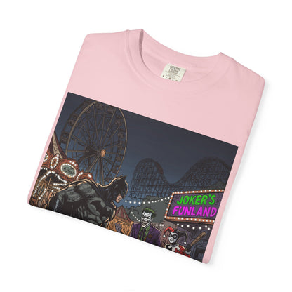 Batman vs Joker Graphic T-Shirt — Gotham Carnival Night Tee