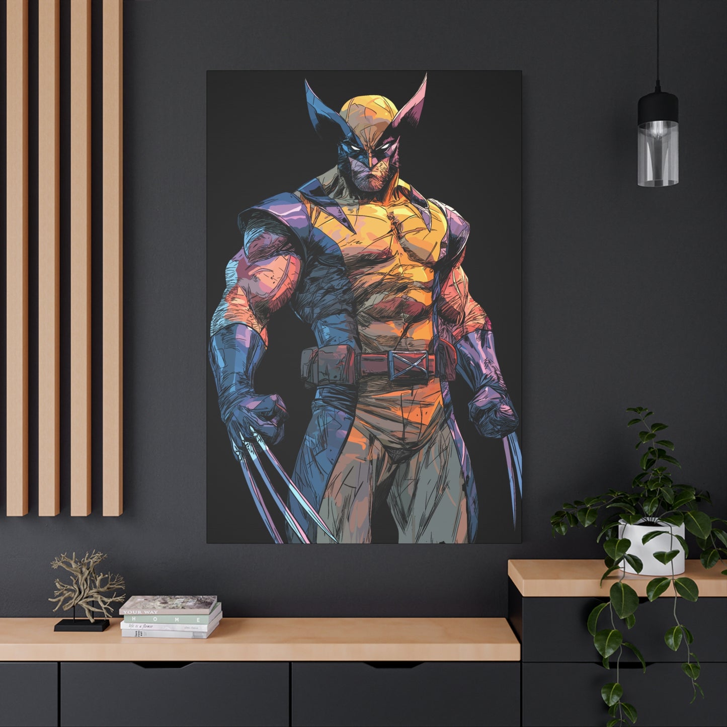The Loner - Matte Stretched Canvas Print