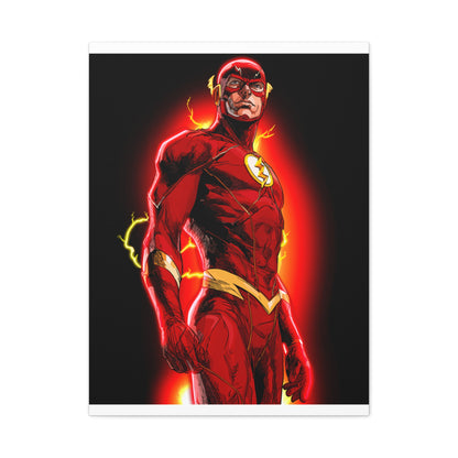 Scarlet Speed - Matte Canvas Print