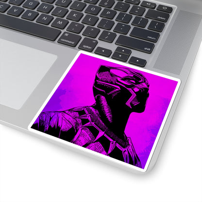 The King - Neon Purple Sticker