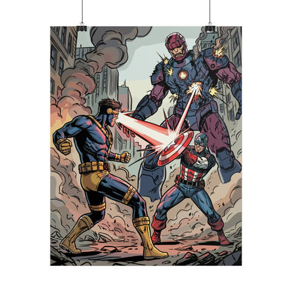 Scott & Steve Teamup - Rolled Poster