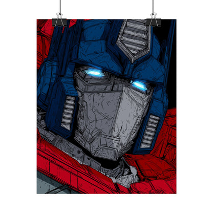Transformers Optimus Prime Poster