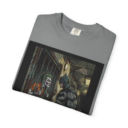 Batman vs Joker Graphic T‑Shirt — "Clown Prince V. Dark Knight" Comic Art Tee