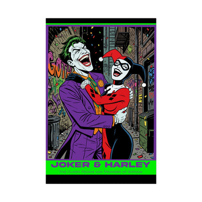 Joker & Harley Cinematic Art Print
