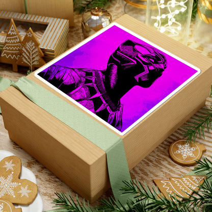 The King - Neon Purple Sticker