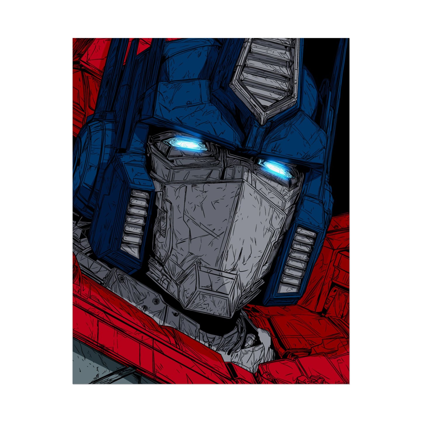 Transformers Optimus Prime Poster