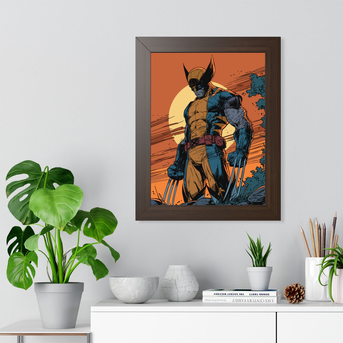 Wolverine - Dusk - Comic Art Framed Poster