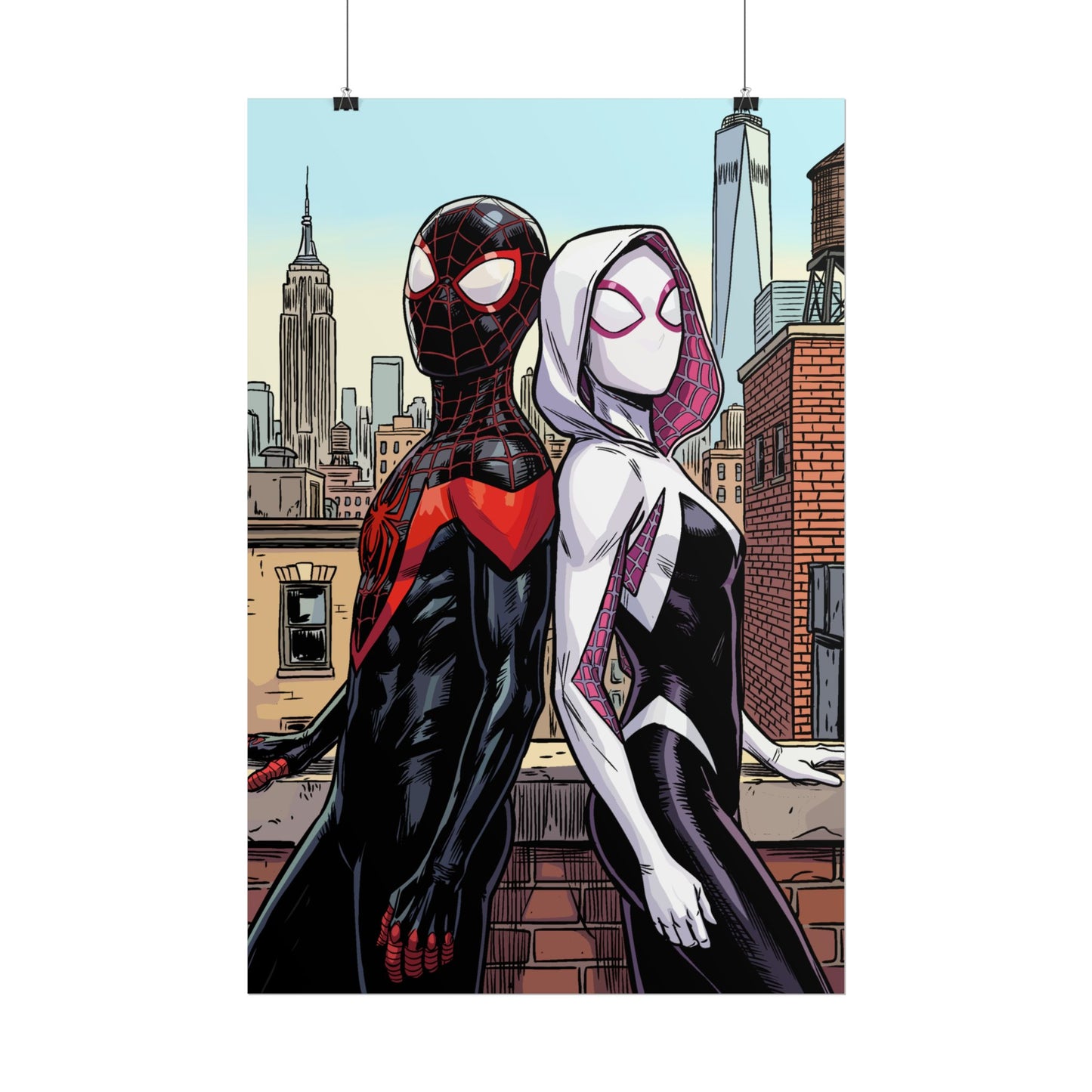 Miles & Gwen - Rolled Poster