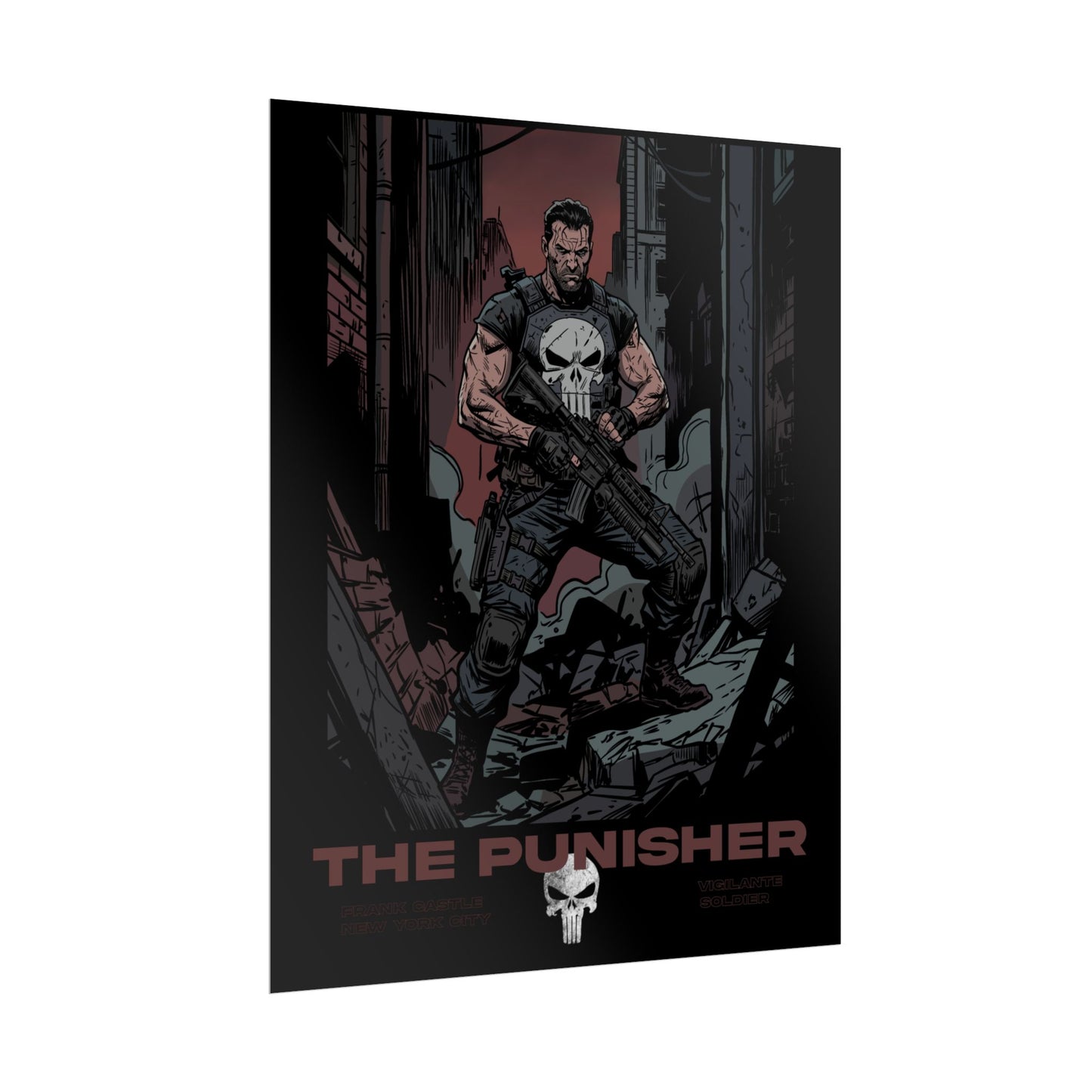 The Punisher Comic - Vigilante Poster