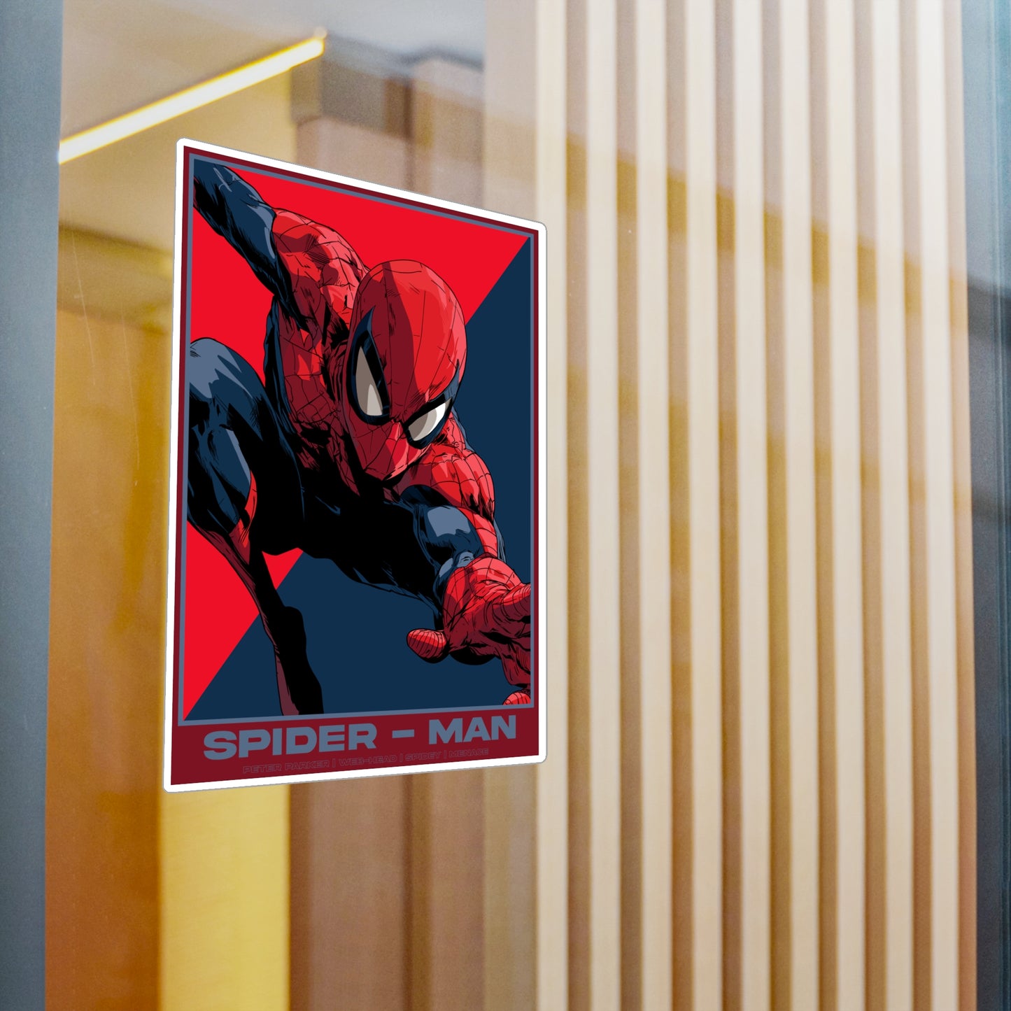 Spider‑Man Kiss‑Cut Vinyl Decal Sticker