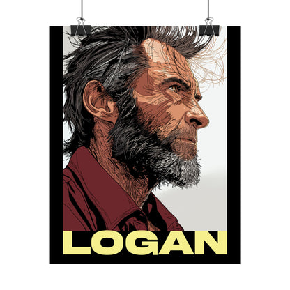 Wolverine - Logan Text Poster