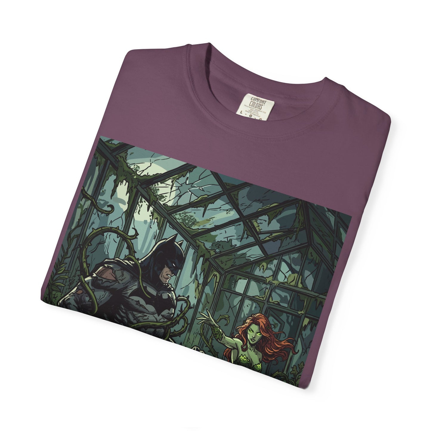 Batman & Poison Ivy Greenhouse Showdown T-Shirt