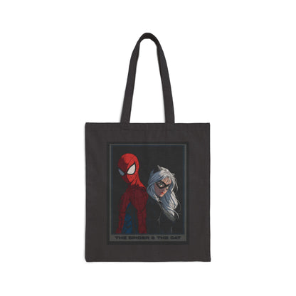 Spider and the Cat - Tote Bag