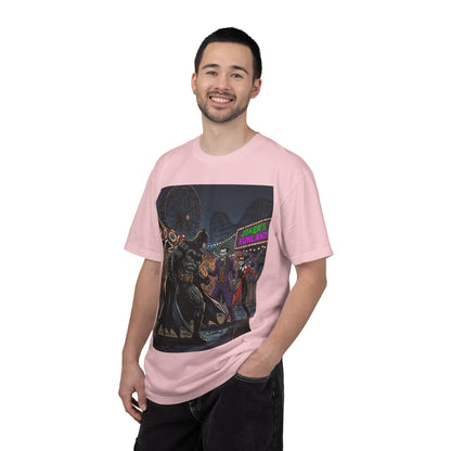 Batman vs Joker Graphic T-Shirt — Gotham Carnival Night Tee
