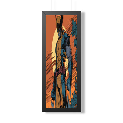 Wolverine - Dusk - Comic Art Framed Poster