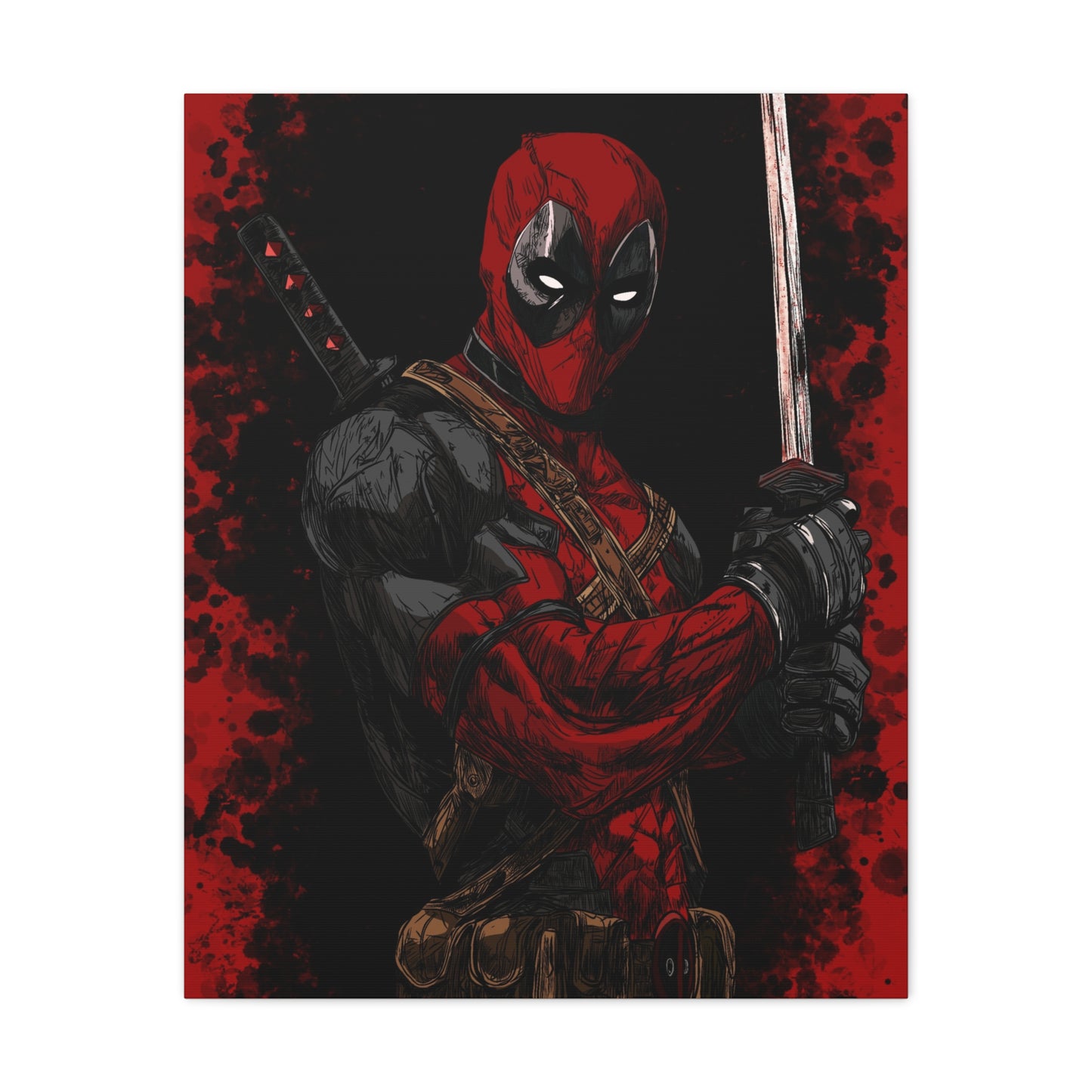 The Merc #2 - Matte Canvas Wall Art, Stretched 1.25"