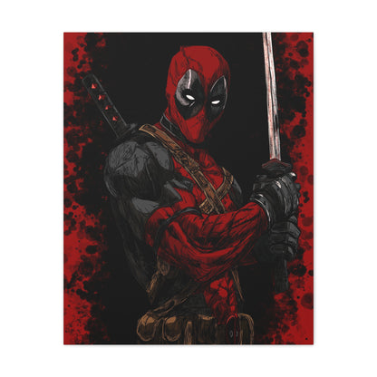 The Merc #2 - Matte Canvas Wall Art, Stretched 1.25"