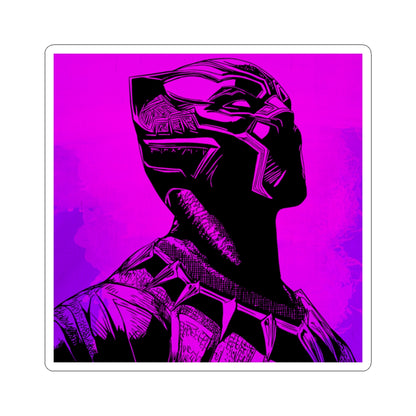 The King - Neon Purple Sticker