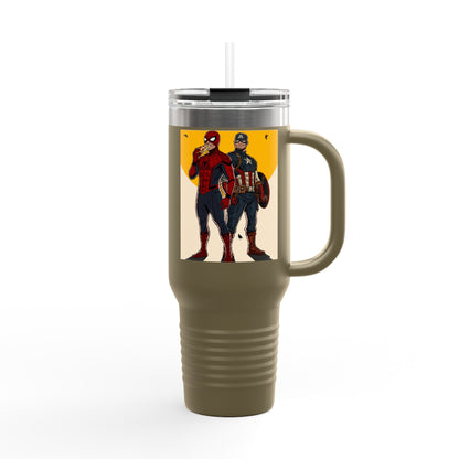 Brooklyn vs Queens - 40oz Insulated Travel Mug