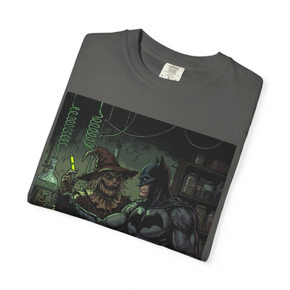 Batman & Scarecrow Graphic T-Shirt — Dark Comic Art Tee