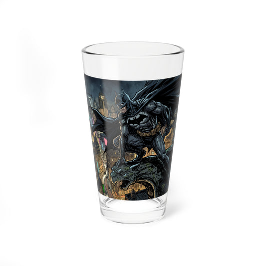 Batman Gotham Night 16oz Mixing Glass – Superhero Cocktail Pint