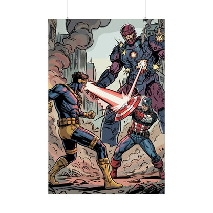 Scott & Steve Teamup - Rolled Poster