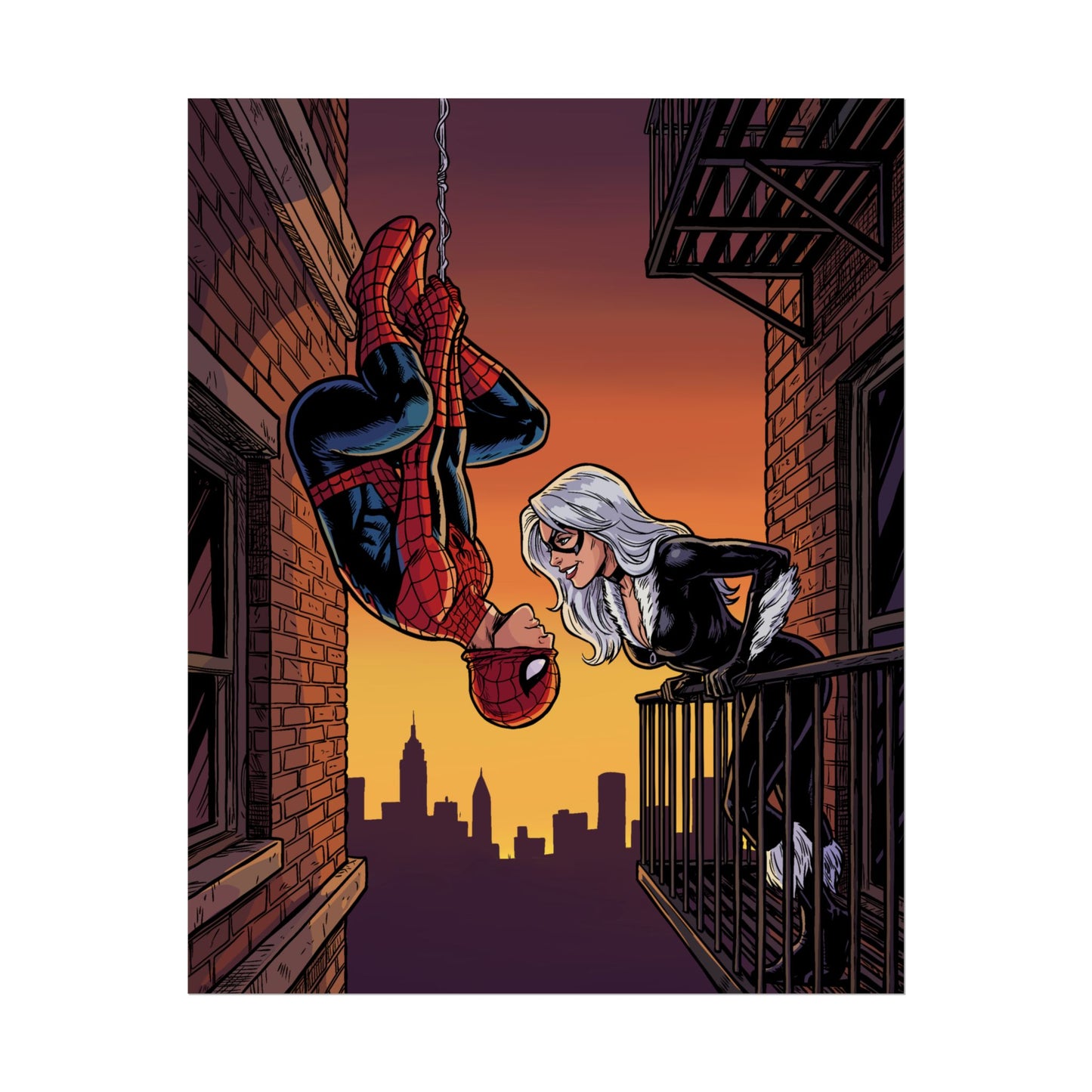 The Spider & The Cat - Poster