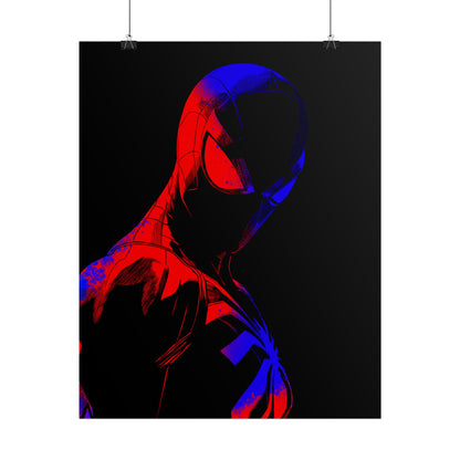 Spider‑man Neon Poster