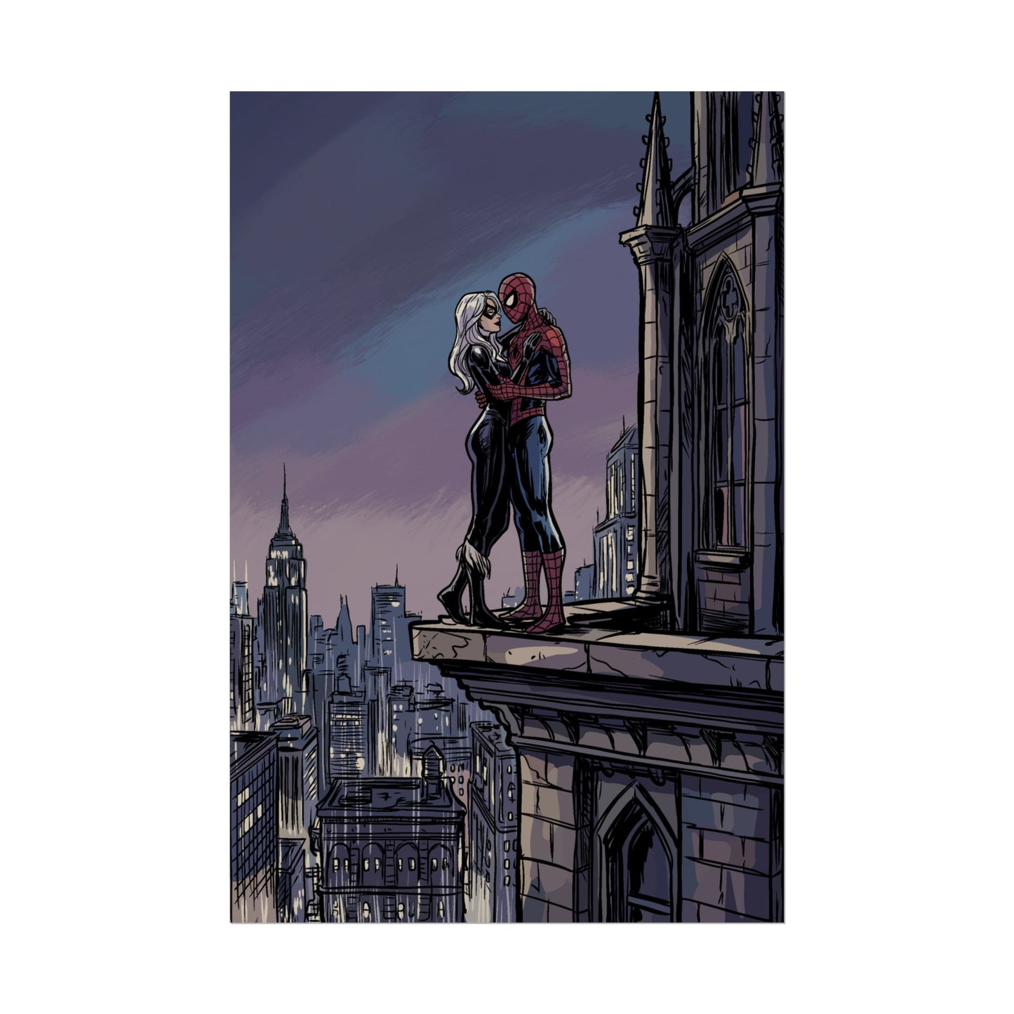 The Spider & The Cat #2 - Poster