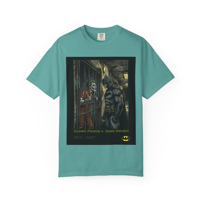 Batman vs Joker Graphic T‑Shirt — "Clown Prince V. Dark Knight" Comic Art Tee